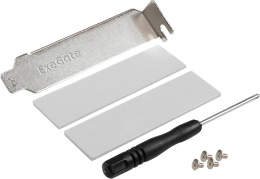 Переходник ExeGate EXE-597E4 4 x M.2 M key - PCI-E x16 v3.0, для установки четырех SSD M.2 2230/2242/2260/2280/22110 M key NGFF в слот PCI-E, материнская плата должна быть c функции Bifurcation PCI-E EX298299RUS