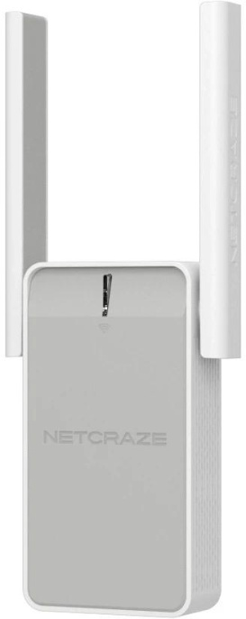 Повторитель беспроводного сигнала Keenetic Netcraze Buddy 5 NC-3311 AC1200 10/100BASE-TX белый