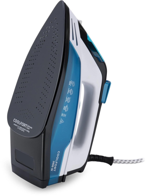 Утюг COOLFORT CF-3400, 2600Вт, синий/белый