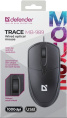 Мышь Defender Trace MB-989 черный оптическая 1000dpi USB 2but (52989)