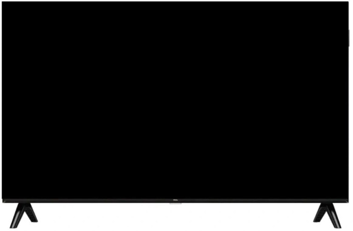 32" Телевизор TCL 32S4K-UZ QLED, HD, СМАРТ ТВ, Google TV, черный