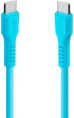 Кабель ttec 2DK59NM USB Type-C - USB Type-C (1.2м, голубой) USB 2.0 Type-C, голубой, длина 1.2 м
