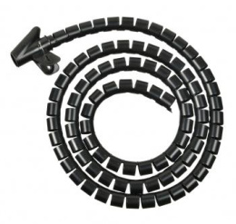 Кабельный органайзер Buro BHP CG252B Spiral Hose 25x2000mm Black