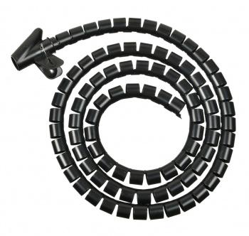 Кабельный органайзер Buro BHP CG252B Spiral Hose 25x2000mm Black