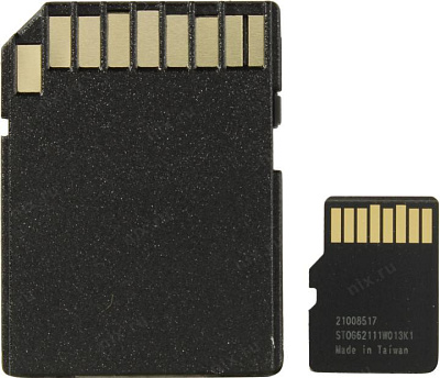Флеш карта microSDXC 64Gb Class10 Silicon Power SP064GBSTXBV1V20SP Elite + adapter