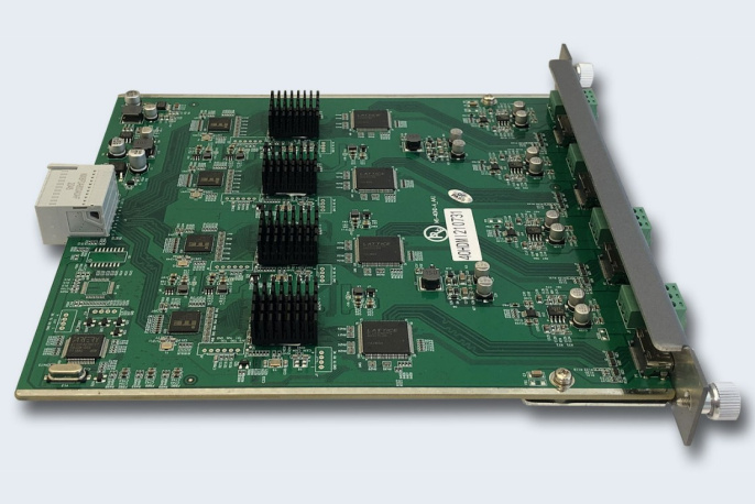 TNTv/TNT MMS-4HTO-HDMI Карта интерфейсная, HDMI, 4 внешних выходных порта: HDMI+AUDIO, аудио де-эмбеддер; интегрированный конвертер видеоразрешений/scaler;для коммутаторов серии MMS-xxxxCSTW