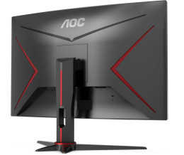 МОНИТОР 27" AOC C27G2E Black-Red VA, изогнутый, 1920x1080, 165Hz, 1 ms, 178°/178°, 350 cd/m, 80M:1, +2xHDMI 2.0, +DP C27G2E/BK
