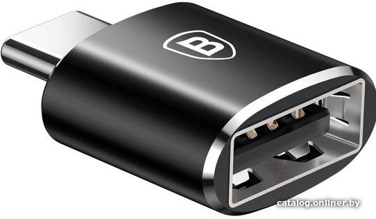 Переходник Baseus CATOTG-01 Type-C (M) to USB (F) без провода Black