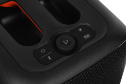Музыкальный центр JBL PartyBox Encore Essential, 100Вт, Bluetooth, USB, черный, оранжевый