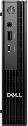ПК Dell Pro Micro QCM1250 Micro i3 14100T 2.7 8Gb SSD512Gb UHDG 730 Windows 11 Pro GbitEth WiFi BT 90W мышь клавиатура черный DPM -3860