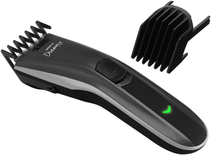 Машинка для стрижки Polaris PHC 0512RC черный/серебристый