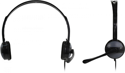 Наушники с микрофоном SVEN AP-151MV Black (с регулятором громкости шнур 1.2м)