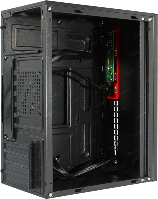 Корпус Minitower ExeGate BAA-403U mATX, без БП, 2*USB+1*USB3.0, HD Audio, черный EX298163RUS