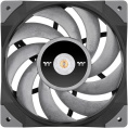 Вентилятор Thermaltake Toughfan 12 Turbo 120мм, 4-pin, 2500об/мин, 28.1 дБ, черный, Ret [cl-f121-pl12gm-a]