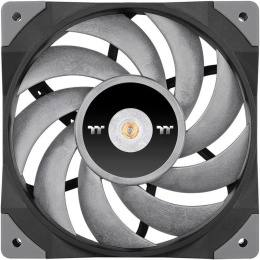 Вентилятор Thermaltake Toughfan 12 Turbo 120мм, 4-pin, 2500об/мин, 28.1 дБ, черный, Ret [cl-f121-pl12gm-a]