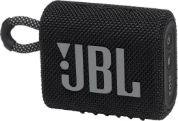 Колонка портативная JBL GO 3, 4.2Вт, черный [jblgo3blk]
