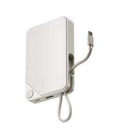 Внешний аккумулятор Momax IP152 1-Power X 10000mAh Белый IP152W 20 Вт PD и быстрая зарядка Qualcomm Quick Charge 3.0, зарядка 3 устройств одновременно, 1 порт USB-C и 1 порт USB-A, номинальная емкость: 5800 мАч, материал: пластик, алюминий