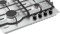 Газовая варочная поверхность Haier HHX-M64RNVX нержавеющая сталь (TD0050126RU)