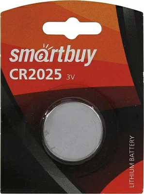 Батарея питания Smartbuy SBBL-2025-1B CR2025 (Li 3V)