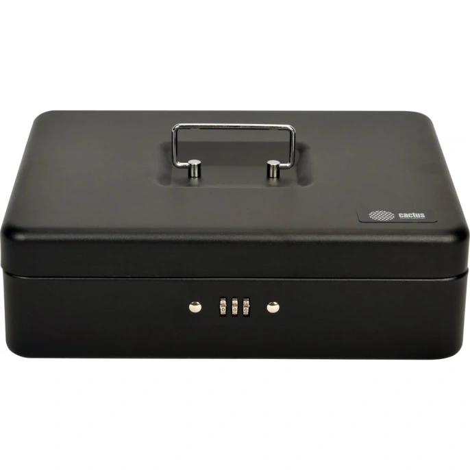 Ящик для денег без номинала Cactus CS-DCB-004 90x300x240, графитовый сталь, 1.76 кг 1992807