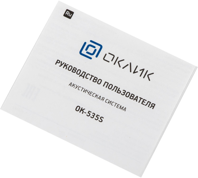 Саундбар Oklick OK-535S, 1.0 одна колонка , черный [1475401]