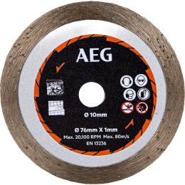 Диск алмазный для отрезной машины AAKMMTC01 AEG 4932478589