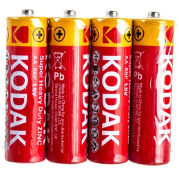 Kodak R6-4S Super Heavy Duty Zinc [KAAhz 4S] 24/576/34560 4 шт. в уп-ке B0005141
