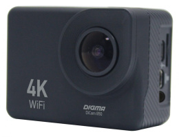 Экшн-камера Digma DiCam 850 4K,  WiFi,  черный [dc850]