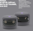 Умная колонка Yandex Станция Лайт 2 Алиса графитовый 6W 1.0 BT/Wi-Fi 10м (YNDX-00026GRY)