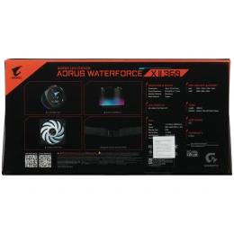 Жидкостная система охлаждения GIGABYTE MULTI SOCKET AORUS WATERFORCE X II 360 черная GP-AORUS WATERFORCE X II 360