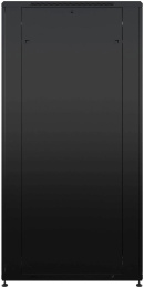 Шкаф серверный NTSS Премиум NTSS-R42U80100GS-BL напольный 42U 800x1000мм пер.дв.стекл металл 900кг черный 910мм 160кг 1987мм IP20 сталь