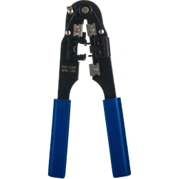 Кримпер ТУНДРА для обжима компьютерных клемм RJ-45 8P, горизонтальный обжим 4476070