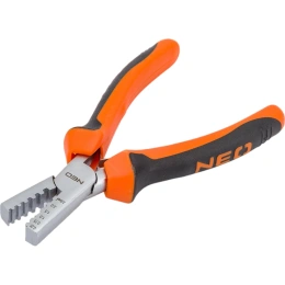 Клещи NEO Tools для обжима наконечников 0.25-2.5 мм2, 140 мм 01-532