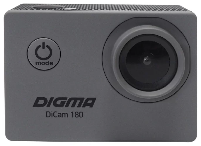 Экшн-камера Digma DiCam 180 серый