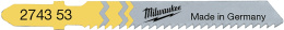 Полотно для лобзика Milwaukee T119B 50мм 5шт (4932274353) (традиционные лезвия, режущая способность: ПВХ и дерево 20мм)