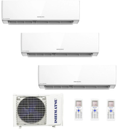 Мультисплит-система инверторная ISHIMATSU AMSN-21/3 настенная, 21000 BTU, 4