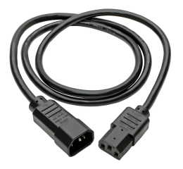 TRIPP LITE Кабель питания Tripplite P004-004 C14-C13 100-250V 10A 18Awg SJT-4ft