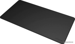 Коврик Satechi Eco Leather Deskmate для компьютерной мыши. Материал эко-кожа искусственная кожа. Размер 58,5 x 31 см. Цвет черный. (ST-LDMK)
