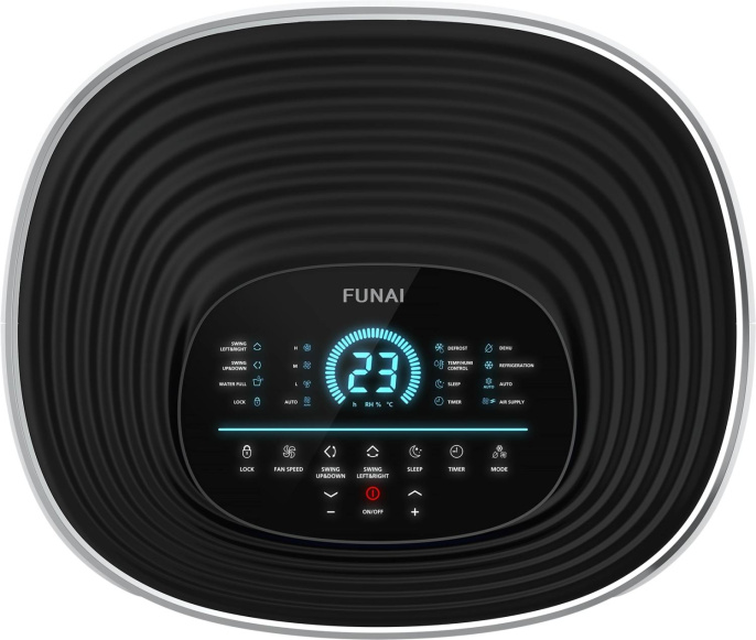 Кондиционер мобильный Funai Jasmine MAC-JS32COF03 белый/черный