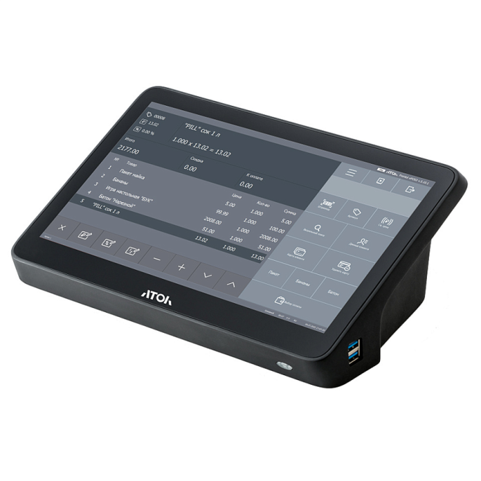 POS-терминал Атол 62655 Optima 7 Lite черный