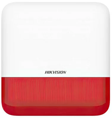 Извещатель охранный Hikvision DS-PS1-E-WE(Red Indicator)