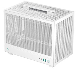 Корпус Deepcool CH160 MESH WH без БП, белый, MINI-ITX R-CH160-WHNMI0-G-1