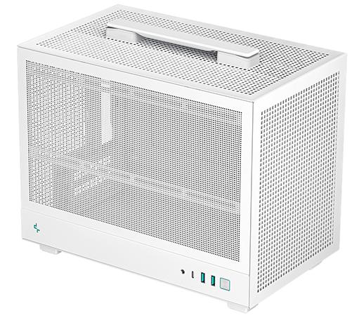 Корпус Deepcool CH160 MESH WH без БП, белый, MINI-ITX R-CH160-WHNMI0-G-1