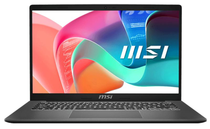Ноутбук MSI Modern 14 F1MG Core 5 120U 14" FHD 1920*1080 ,IPS, DDR4 16GB 8GB*2 ,512GB SSD Intel Graphics,backlight,46.8Wh,1.5kg,1y,Dos,Platinum Gray 9S7-14S111-485