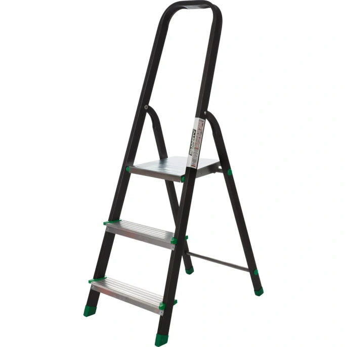 Стальная стремянка с алюминиевой ступенью SMARTY Combi 3 ступени SN023-03