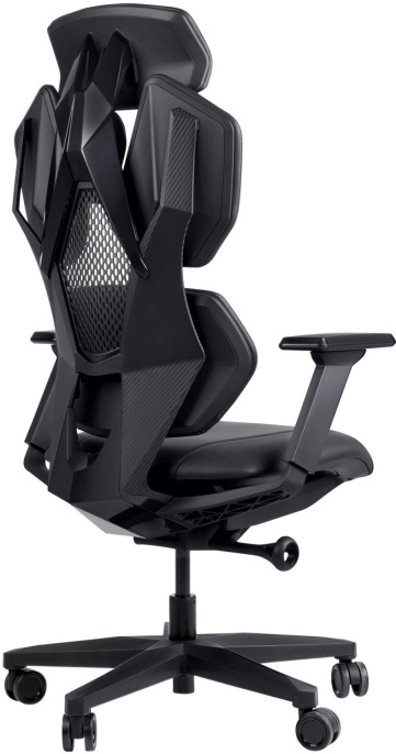 Кресло игровое GMNG GG-CH210B, искусственная кожа, до 150кг, синхромеханизм, регулируемые 4D подлокотники, черный