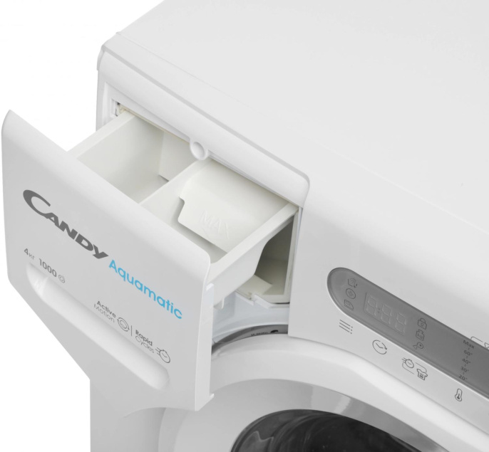 Стиральная машина Candy Aquamatic AQUE 1043D-07, с фронтальной загрузкой, 4кг, 1000об/мин