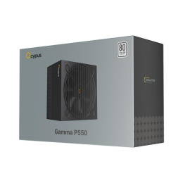 блок питания Ocypus Gamma P550, 550W, APFC, 80+, 120mm Fan P550-W упаковка от другого БП