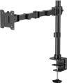 Кронштейн для мониторов Cactus CS-VM-D49-BK, до 49", до 20кг, настольный, поворот и наклон, черный
