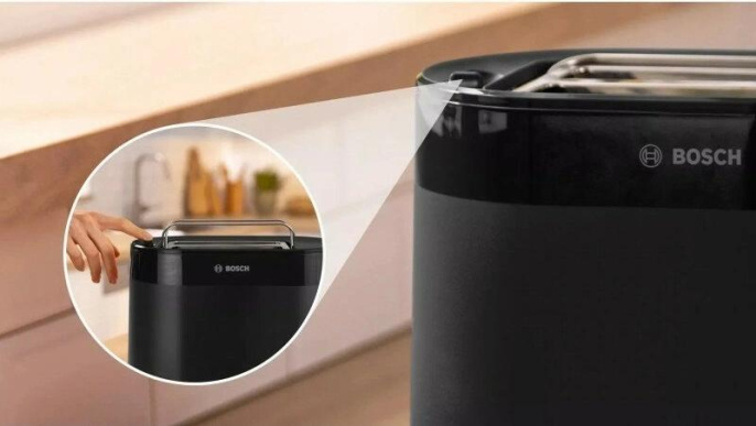 Тостер Bosch TAT2M123,  черный
